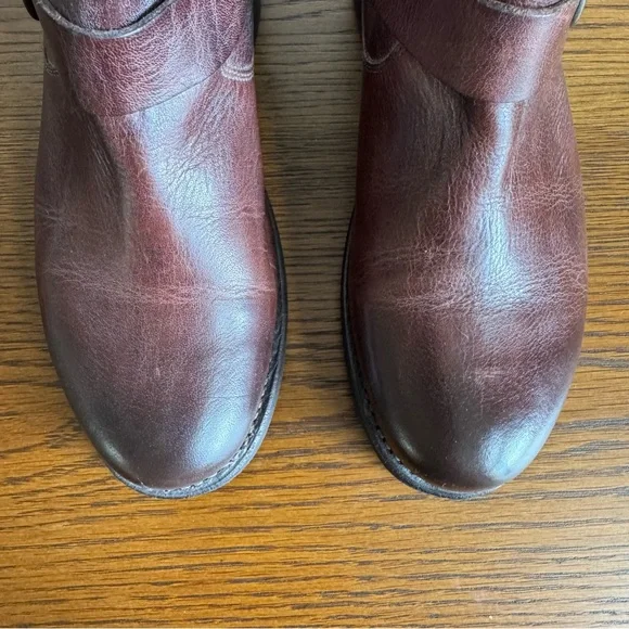 Frye Veronica Redwood Combat Booties - Picture 5 of 8